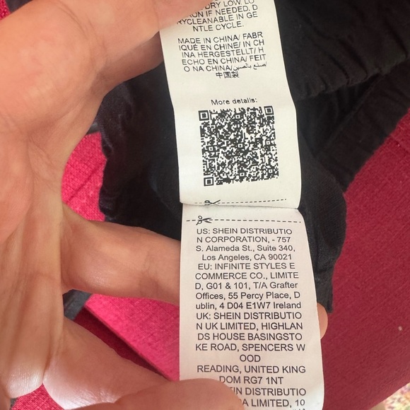 SHEIN Black Asymmetrical Dress - Picture 8 of 8